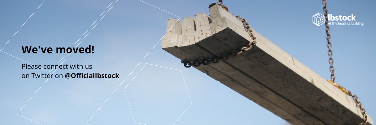 📣 Attention followers! As part of our effort to streamline communication &amp; provide better customer engagement, we've consolidated our Twitter accounts. Starting 13th June, find all our news, events, product info &amp; industry insights at @IbstockOfficial. #attheheartofbuilding