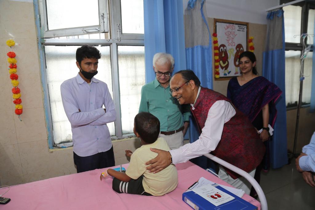 SJHDELHI's tweet photo. Today Hemodialysis facility for children under Dept of Pediatrics was inaugurated by MS Dr BL Sherwal. With this initiative, Safdarjung Hospital has become the 2nd Central Government Hospital to provide Hemodialysis facility for children in North India. https://t.co/iHTrKxwfDp
