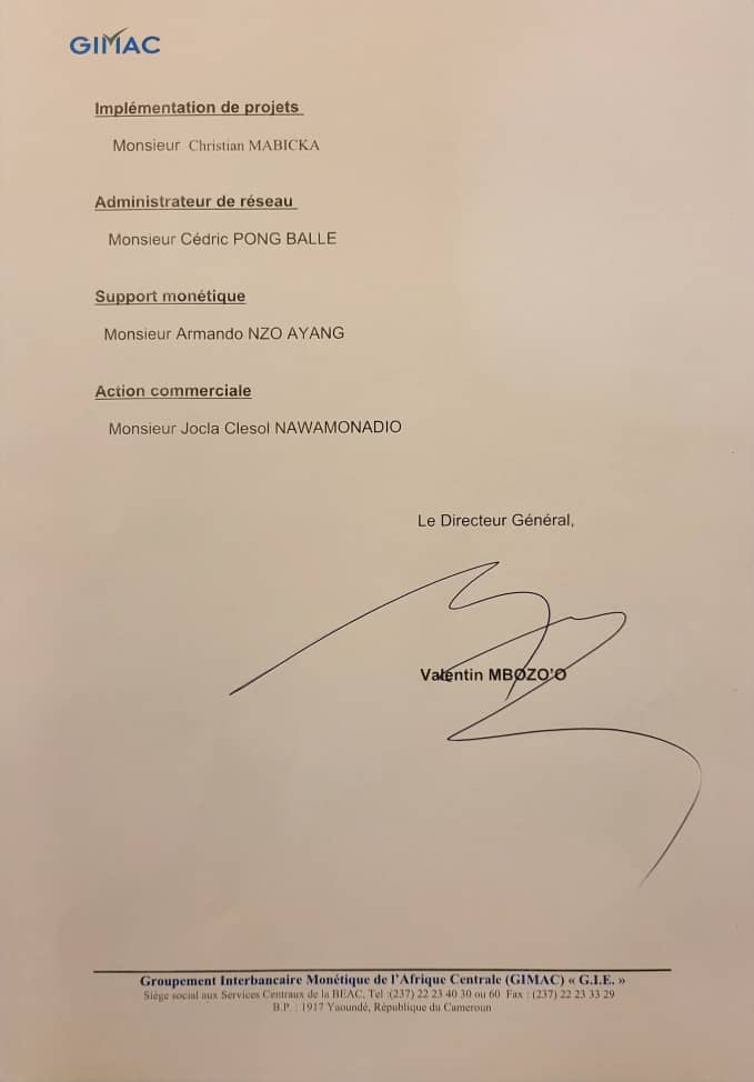 Résultats définitifs du concours de recrutement des agents du GIMAC