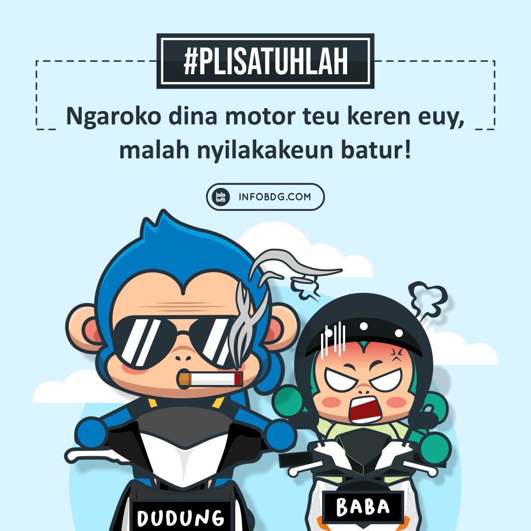 infobdg's tweet photo. #plisatuhlah ari sakirana rek nyebat mah tong bari momotoran :( bahaya! https://t.co/NsOhA0fyvv