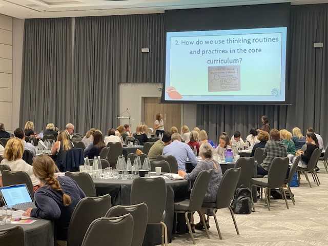 FirstFederation's tweet photo. Mrs Mills and Mrs Evans enjoyed sharing how @ColytonSchool has successfully implemented the @thinkschoolcom approach at the #FestivalofMetacognition yesterday ✨

#ThinkingSchool #FFTrustFamily https://t.co/AgwMhALAis