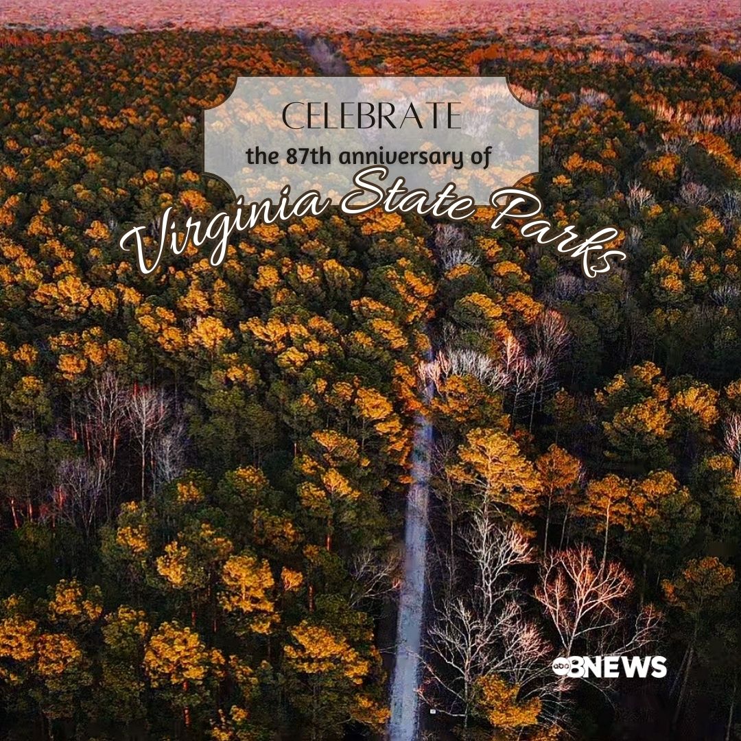 8NEWS's tweet photo. #VirginiaStateParks is celebrating its 87th anniversary with special events on June 17 🎉

Activities include cultural demonstrations, kayaking tours, pontoon boat tours, mock archeology digs, historical artifact viewings and more.

Learn more: https://t.co/MK8qdpKEAb https://t.co/PG03QH0c3I