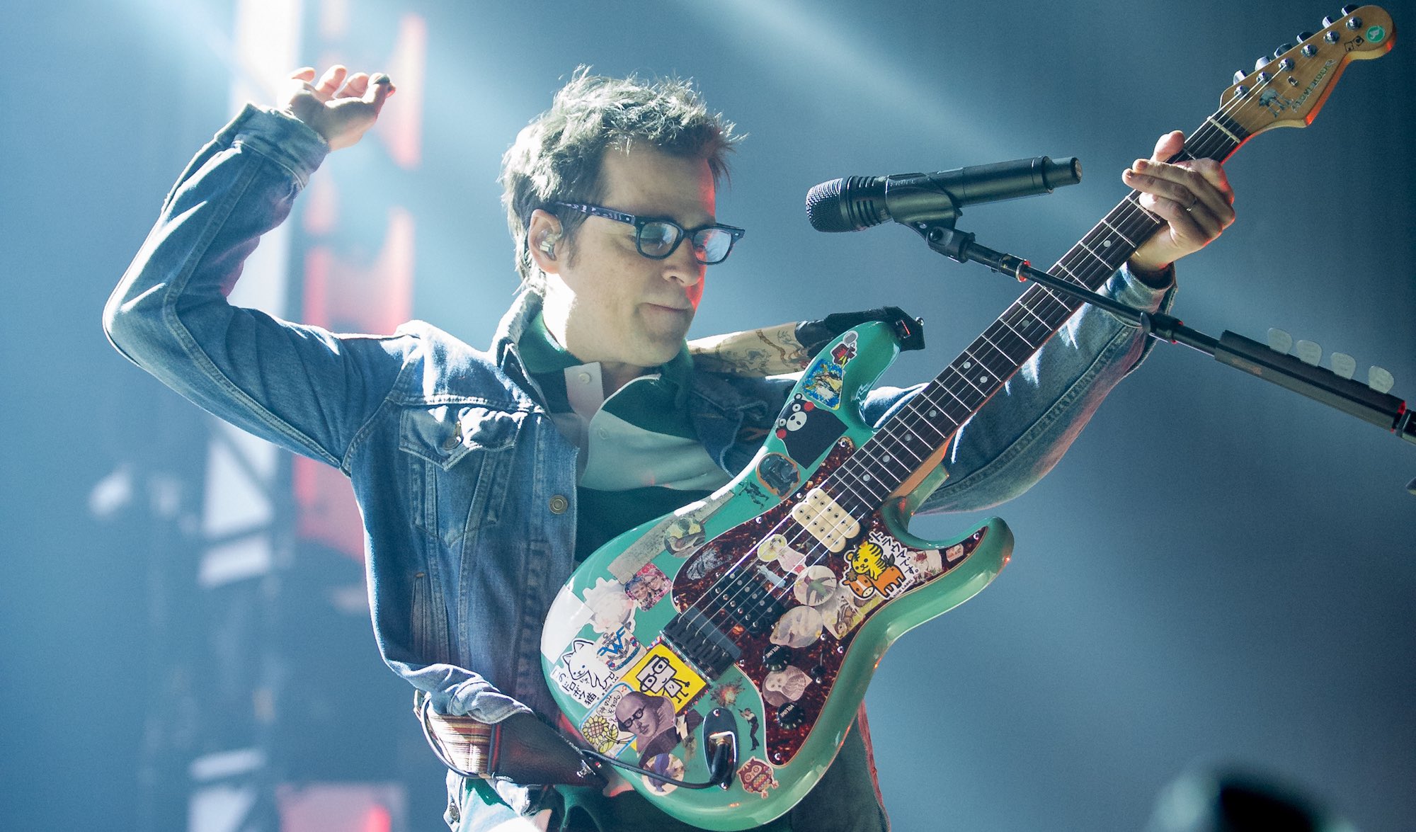 Happy Birthday to Rivers Cuomo. Born in NYC in 1970.   