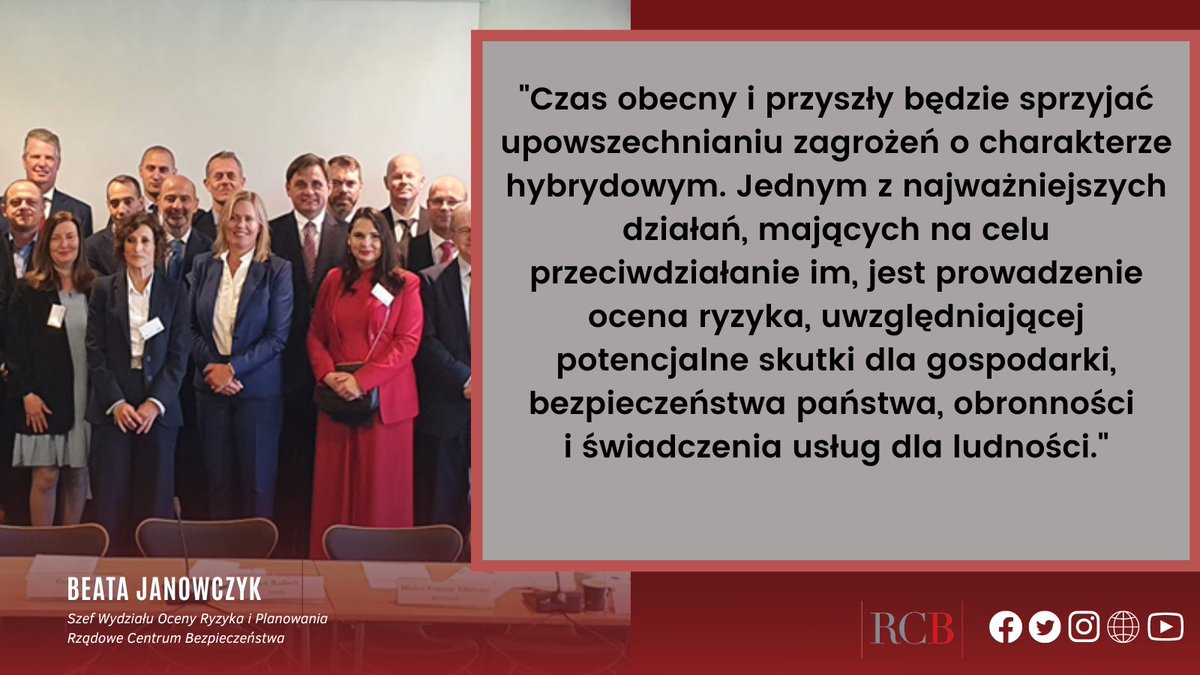 RCB_RP's tweet photo. RCB reprezentowało Polskę 🇵🇱 podczas 8. posiedzenia Sieci Dyrektorów Generalnych Centrów Zarządzania Kryzysowego w Sztokholmie. Dyskusje dotyczyły m. in. współpracy transgranicznej, przyszłych ryzyk dla bezpieczeństwa Europy, działań hybrydowych oraz doświadczeń historycznych. https://t.co/n0ivMMRRqX