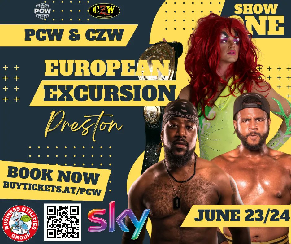 PCW Championship TRIPLE THREAT! 

Priscilla vs Isiah Wolf vs Boom Harden.... 

Mega prices on family tickets from buff.ly/2HzIoJ3