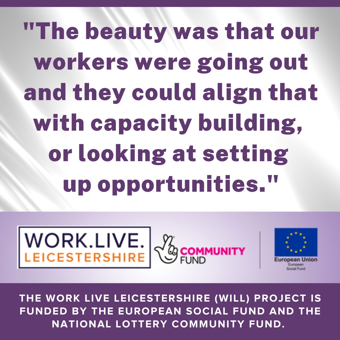The Work Live Leicestershire (WiLL) project tweet media