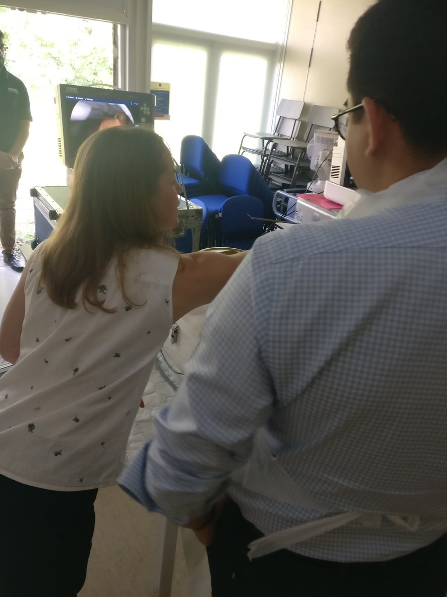 MedEdSouthend's tweet photo. Our Surgeons are getting hands-on experience on the Regional Laparoscopic Skills Day @MSE Basildon. Thanks to Ms.Walton, Mr.Iqbal, Ethicon, Storz and the Basildon sim Team for making the day happen https://t.co/ehbA3sCsOL