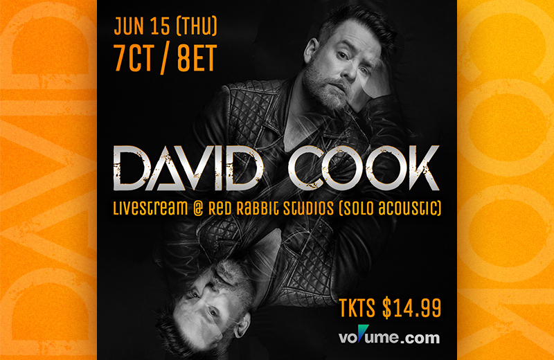 FoolsApril64's tweet image. ICYMI 👉 Don't miss this! 7ct/8et this Thu, 15-Jun tune in to @GetOnVolume for some @thedavidcook DAVID COOK #LIVESTREAM goodness (fab music, fun banter, and Q&amp;amp;As)!! TKTS: volume.com/t/6wjY1b/