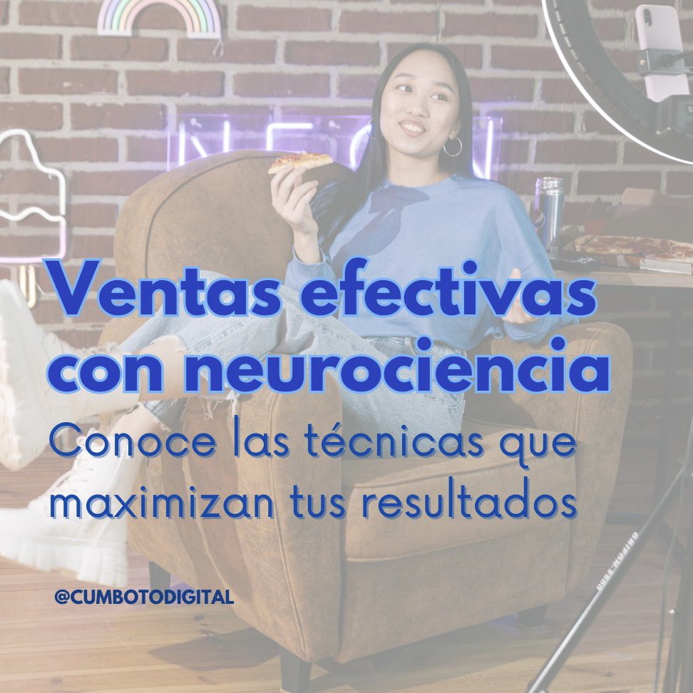 🧠💰¿Sabías que el cerebro humano juega un papel importante en el proceso de compra?  

Las ventas efectivas, desde la Neurociencia, van más allá de convencer, se trata de entender cómo piensa y actúa el cerebro humano 

ℹ️ ¡Mas info!👇🏻
cumbotodigital.com/como-mejorar-l…