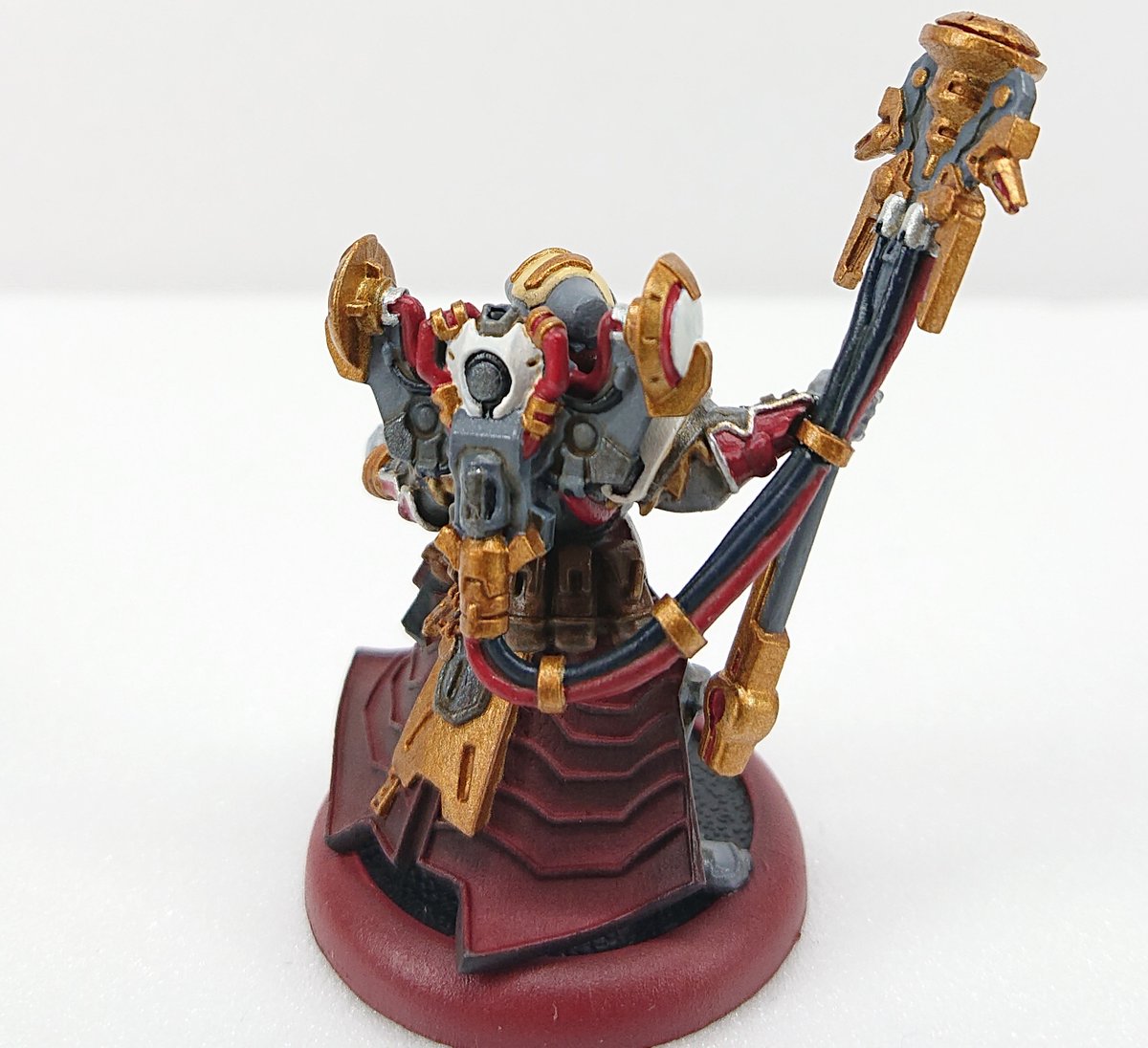 BULKninjin's tweet image. Coalition Weaver 塗りました！
#ウォーキャスター
#warcaster