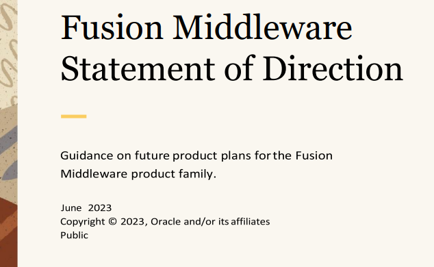 isedouwes's tweet photo. New SoD for #Oracle Fusion Middleware #oracleforms #soasuite etc 14.1.2 still to be released calender year 2023 and still no release date. 12.2.1.4 wil go in extended support dec 2025. Less and less time for customers to plan/execute the necessary upgrade https://t.co/jI9V7ad6EF https://t.co/611PGctodO