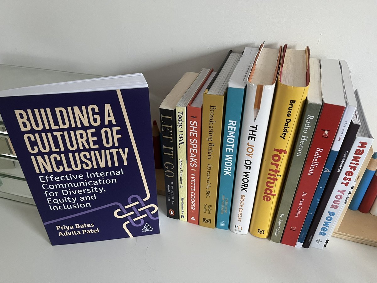 Looking forward to reading the newest addition to the bookshelf of dreams! 👏🏼 @Advita_p @priyabates #Inclusivity #EDI #inclusion #InternalCommunications