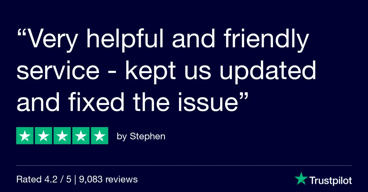 Need a maintenance company you can trust to get the job done? Look no further. Here's another 5-star Trustpilot review that explains just what to expect. Book online - buff.ly/3MyppiV - for a friendly and helpful service in the London area.