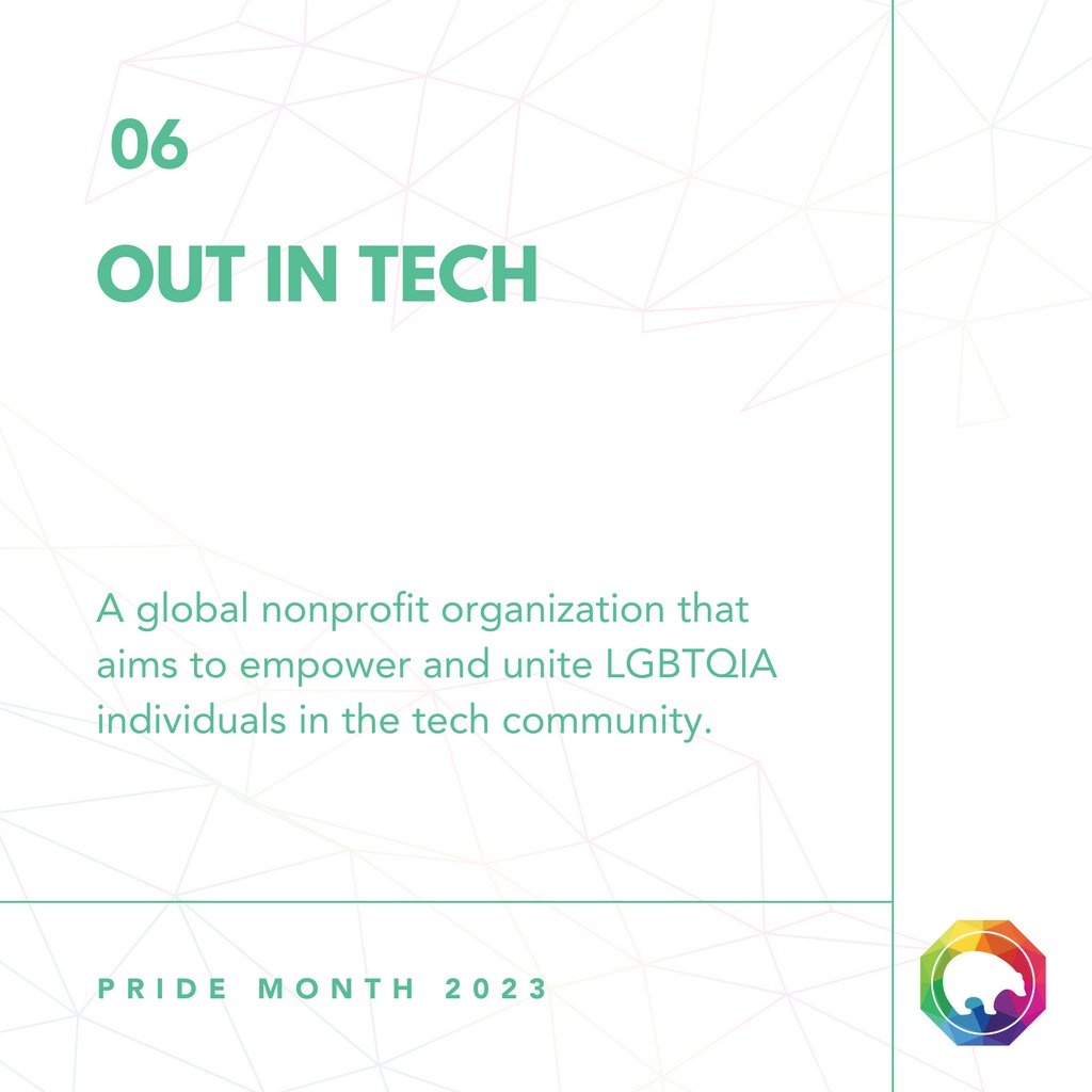 Happy Pride!
⁠
Every Tuesday in June, we're sharing organizations that support our LGBT+ friends in tech. This week we're highlighting:
⁠⁠
1. oSTEM @ostem.global ( @OUTinSTEM )
2. Out for Undergrad (O4U) ( @outforundergrad )
3. Out in Tech ( @OutInTech )