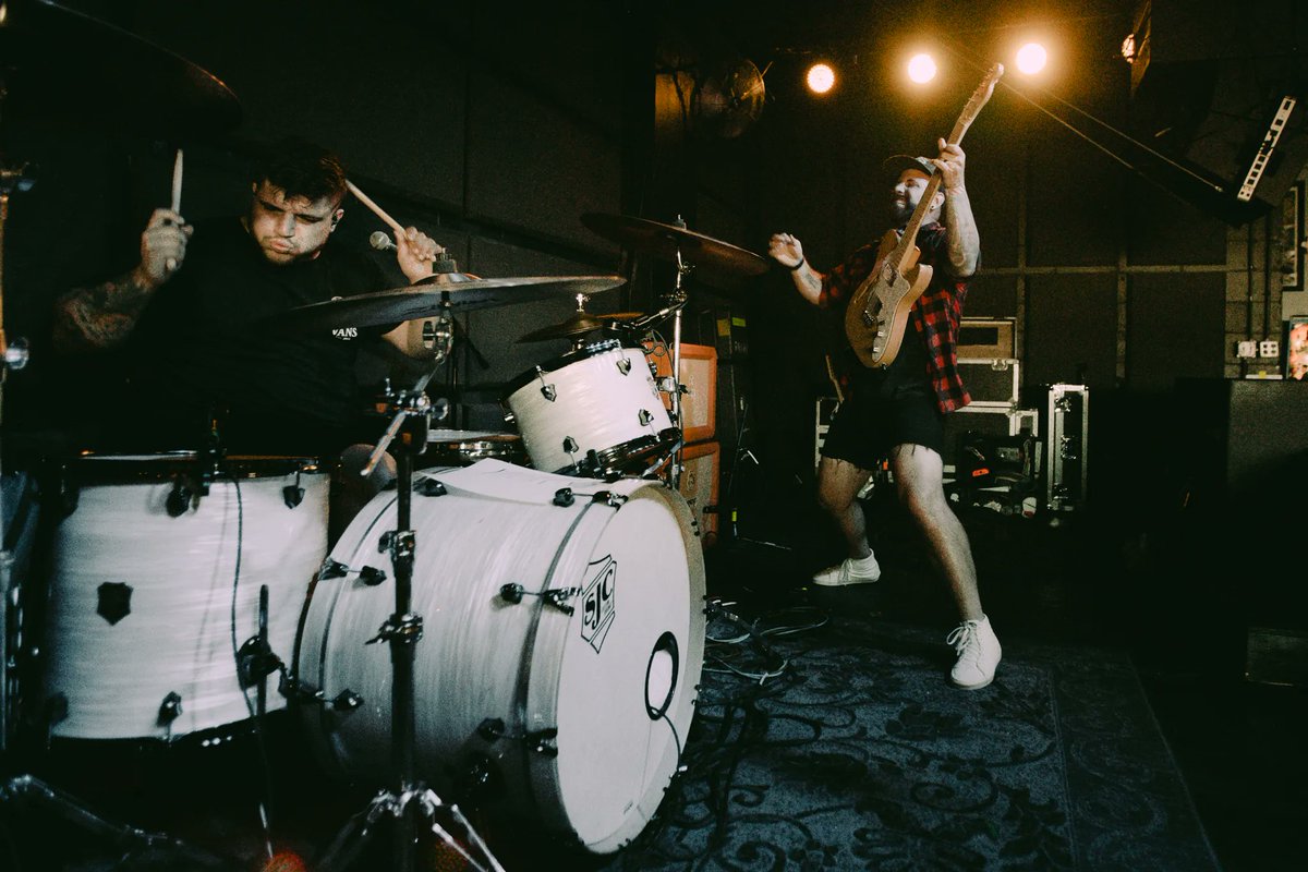 A photo from the last time we played in Indiana 🤘 We’re back on Friday! • 📷: <a href="/hayleefinn/">haylee finn</a>