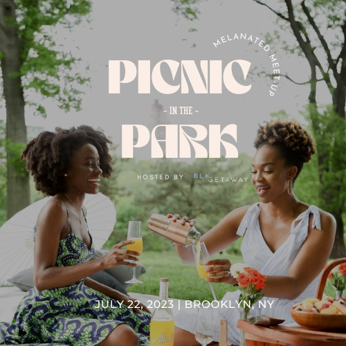 blkgetaway's tweet photo. This summer is about to be lit! Have you marked your calendar for Melanated Meet-Ups yet? Join @blkgetaway for Melanated Meet-ups—local gatherings in NYC for black women to connect outside of the office! https://t.co/B22YbzLXhM #nycevents #blackwomennyc #friendtribe https://t.co/37JRPATAD0