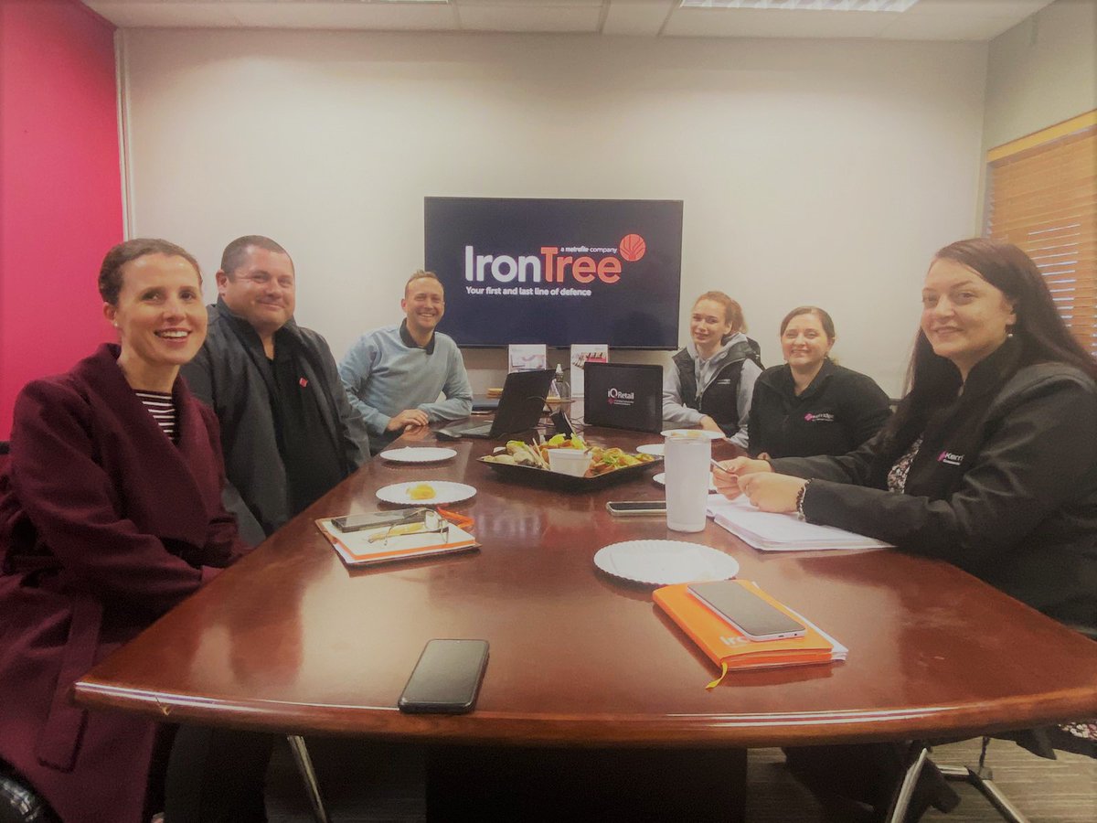 IQ_Retail's tweet photo. Our IQ Sales & Marketing team had a very informative Lunch & Learn session with Jeremy from @irontree_sa. 💻
Thank you for your insights and educating us more on #datasecurity, #dataprotection, #cybersecurity and much more on how to protect your #data.
#IQRetail #IronTree https://t.co/b1vAZ2WM5K