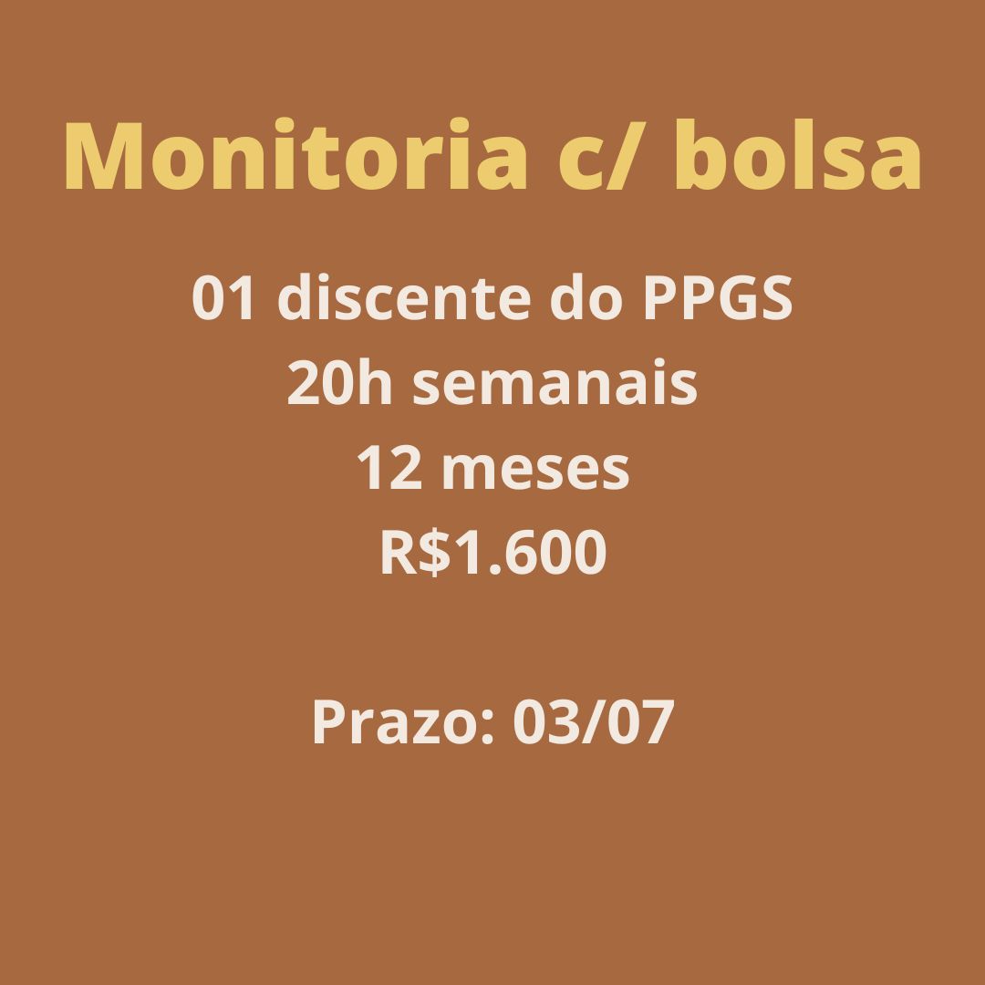 plural_usp's tweet photo. 🚨Estamos com 01 vaga aberta para monitoria!🚨

🤓Podem candidatar-se discentes de pós-graduação do @SociologiaUsp (@uspfflch).

💪Dedicação de 20h semanais por 12 meses (01/09/2023 a 31/08/2024).

💰Bolsa de R$1.600.

Mais informações e inscrições: https://t.co/yXBPAOJx3v. https://t.co/qNYIJ29Iom