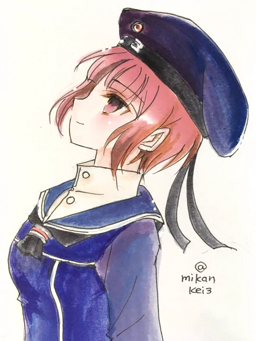 Z3です #艦これ版深夜の真剣お絵描き60分一本勝負 #艦これ版真剣お絵描き60分一本勝負_20230613 #Z3 #艦これ
