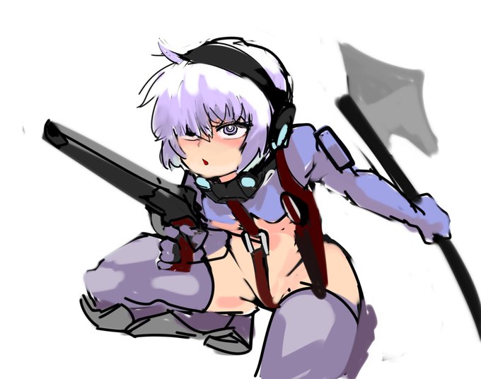 イーオン・フラックスみたいに描きたかった殉教者ちゃま 