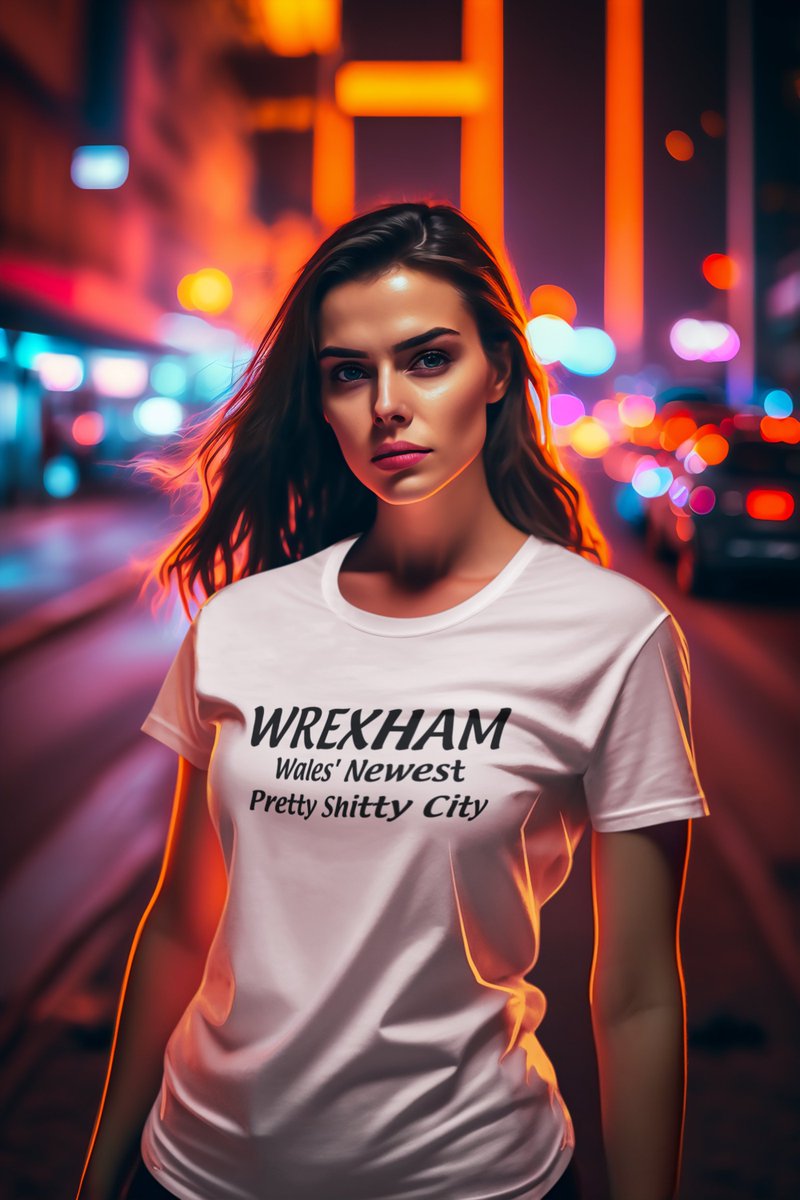 Excited to share the latest addition to my #etsy shop: Wrexham, Wales' Newest Pretty Shitty City T-Shirt: Unique and Quirky Souvenir etsy.me/3Ctu8MZ #wrexhamsouvenir #walestshirt #welshuniquegift #wrexhamuniquegift #noveltyclothing #urbancharm #quirkyapparel