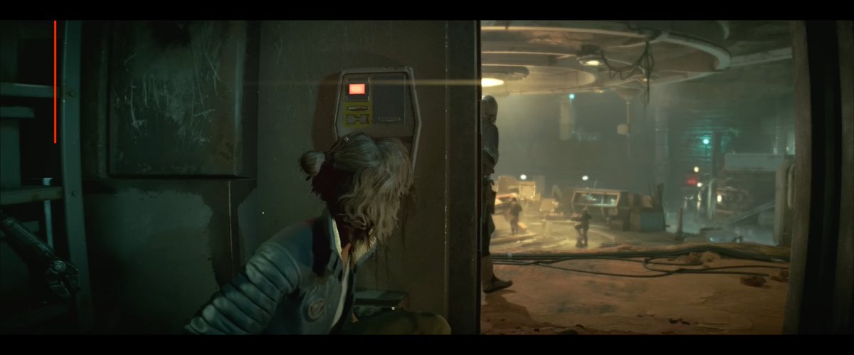 Star Wars Outlaws gameplay looks amazing. One thing which stands out is a strong barrel distortion coupled with a blur. Nice touch and I don't think I've ever seen it before in an AAA game (outside of quake mods).