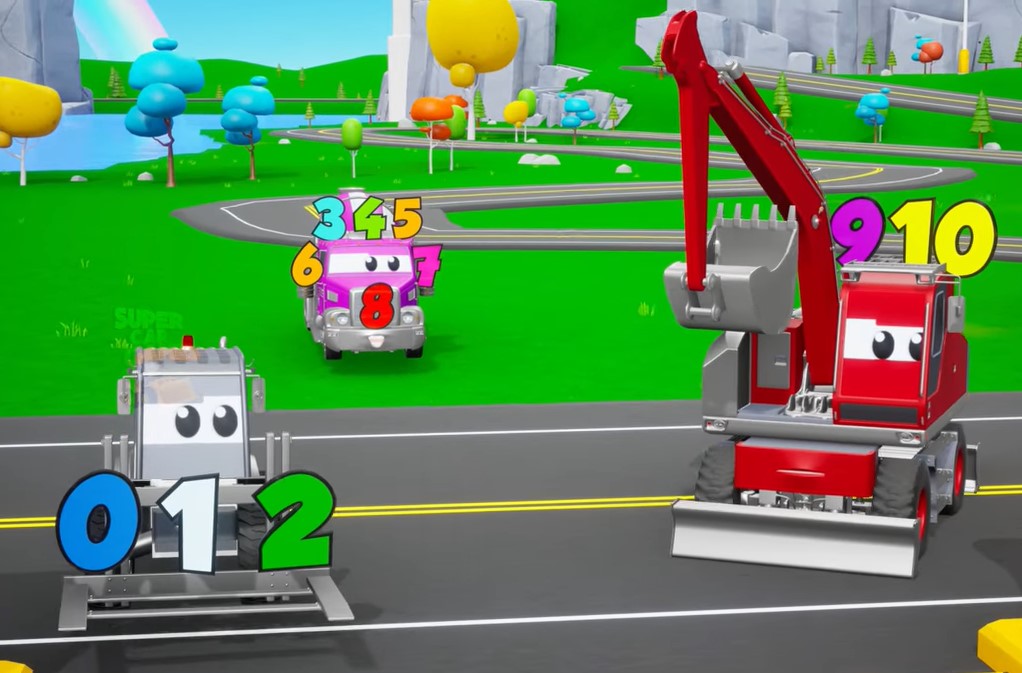 Learnaboutcolor's tweet image. Learn Numbers with Trucks | Construction Vehicles Fun Hunt for Numbers |... youtu.be/D2jD-9yRI4w via @YouTube 
#LearnNumbers #TrucksforKids #KidsVideos #Educational