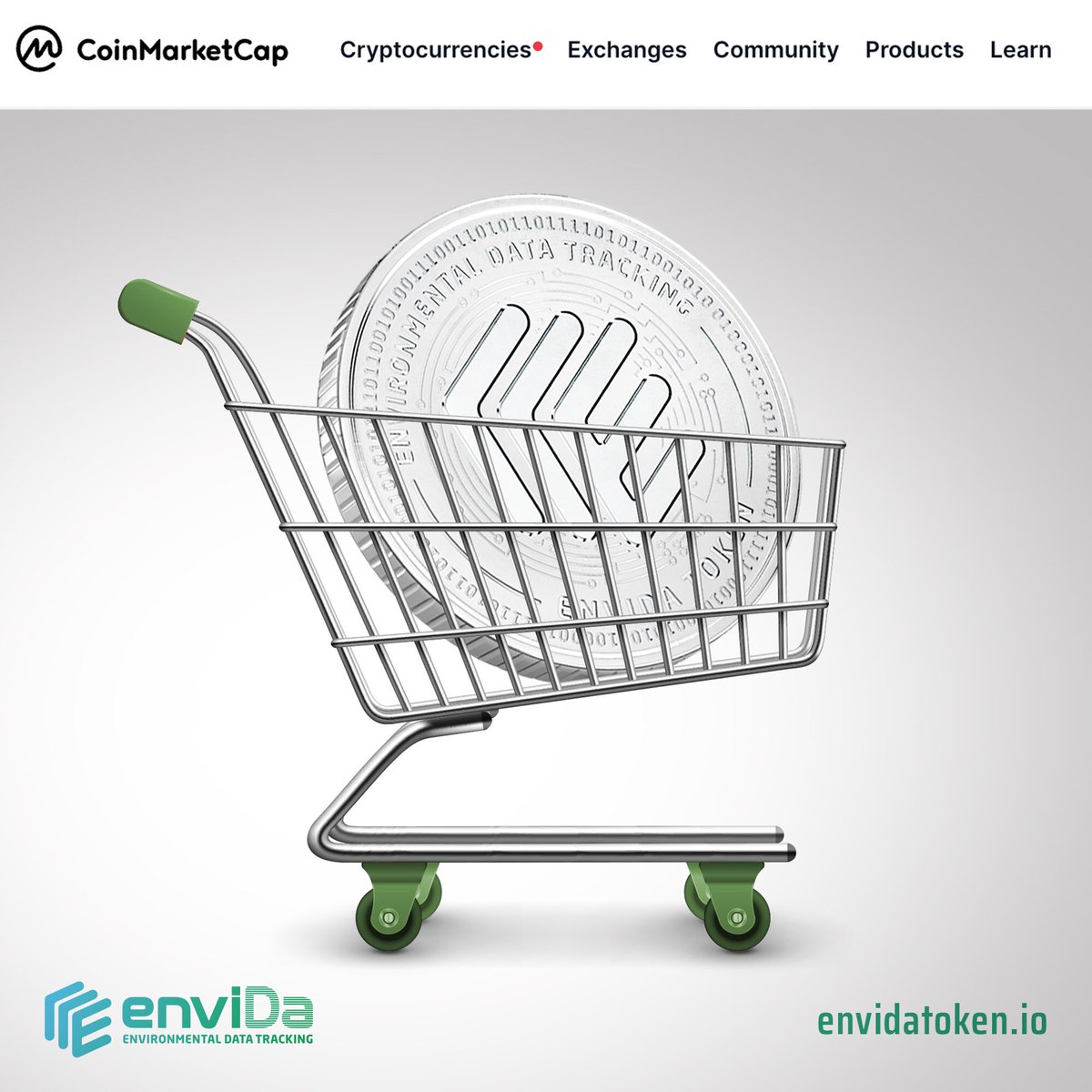 EnviDa hakkında en güncel bilgileri keşfetmek için Coinmarketcap üzerinden güncellenmiş profilimizi ziyaret edebilirsiniz. 🚀

coinmarketcap.com/currencies/env…

envidatoken.io / shop.drivemining.io

#DriveMining #EnviDa #environmental #data #tracking #Edat
