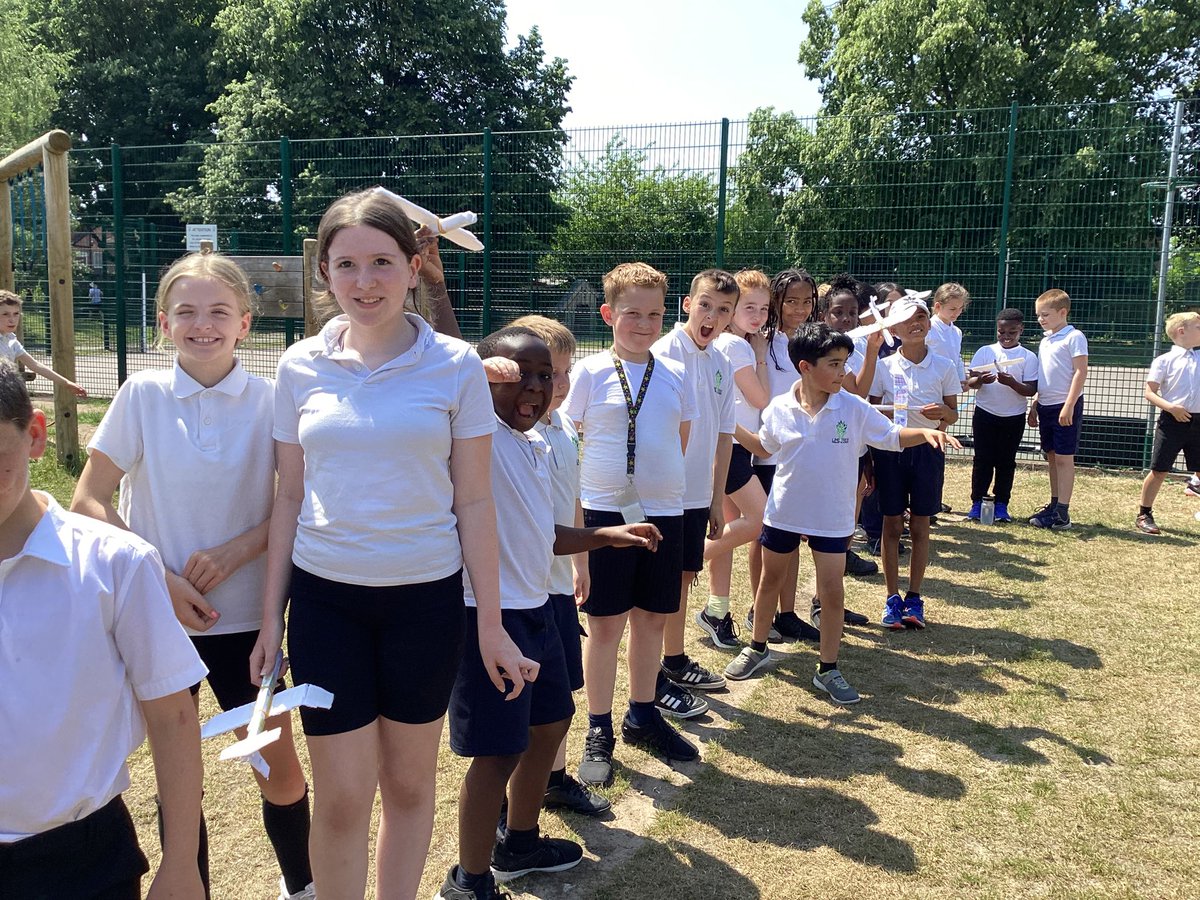 Whole school glider flying!! #GSSfS2023 #ltpascience