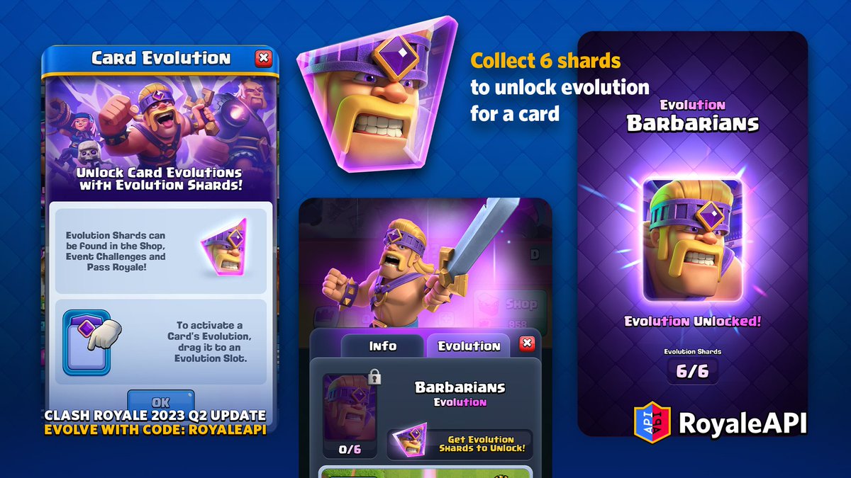 Clash Royale - 🔎 #clashroyale #cardevolution