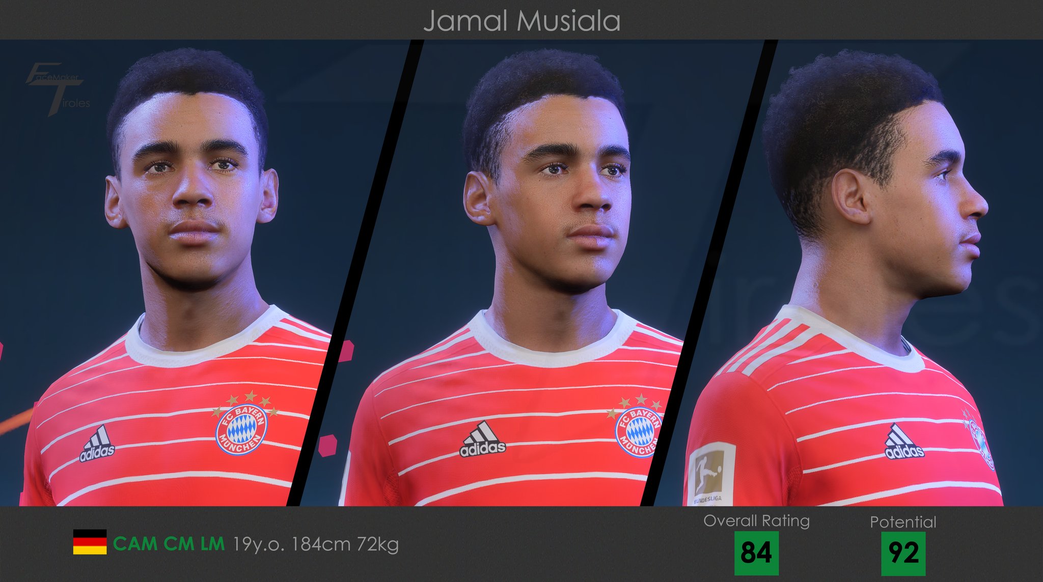 Jamal Musiala - FIFA 22 (PC MOD)