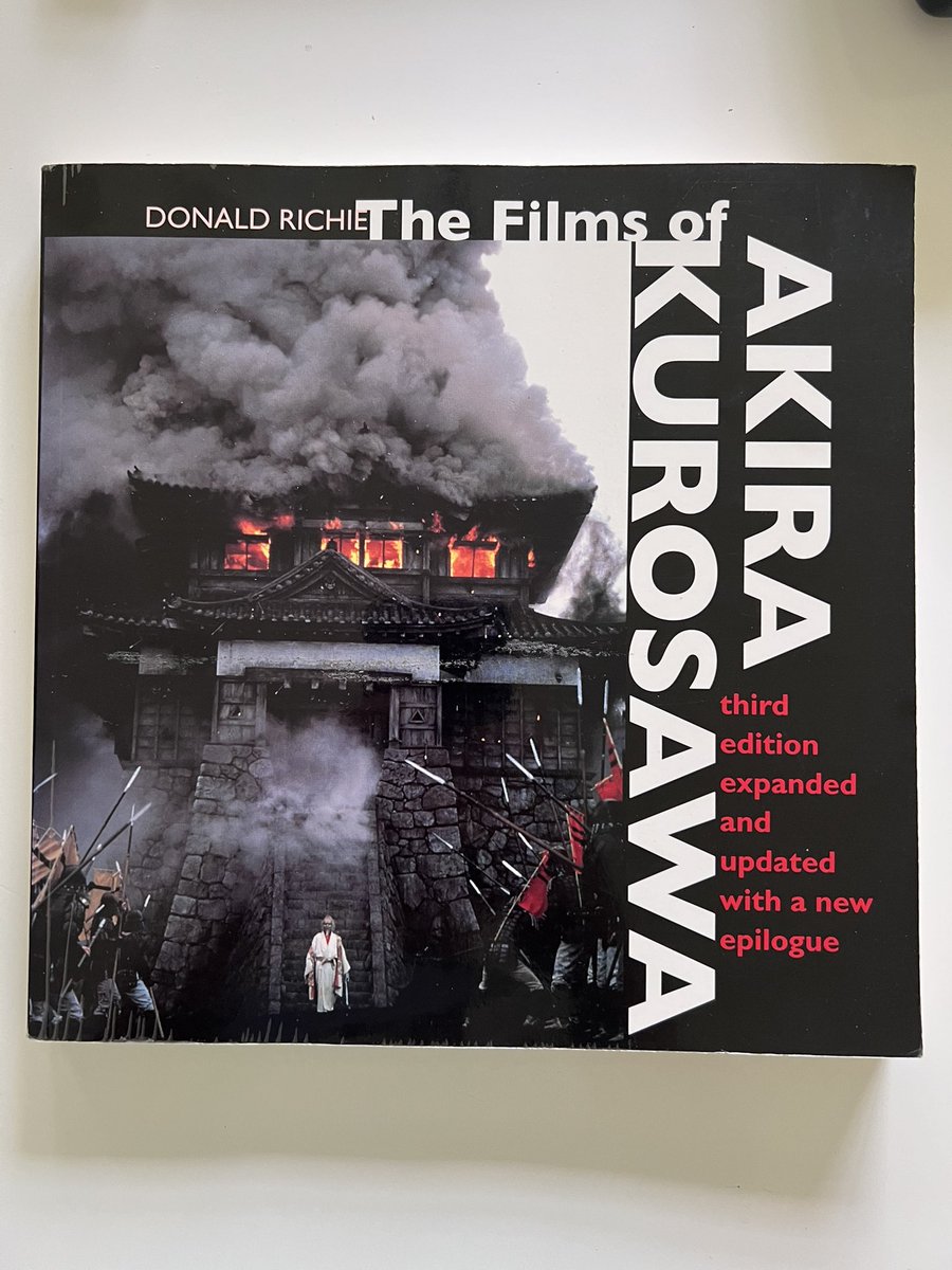 Moving pictures as art… #kurosawa #moviebooks