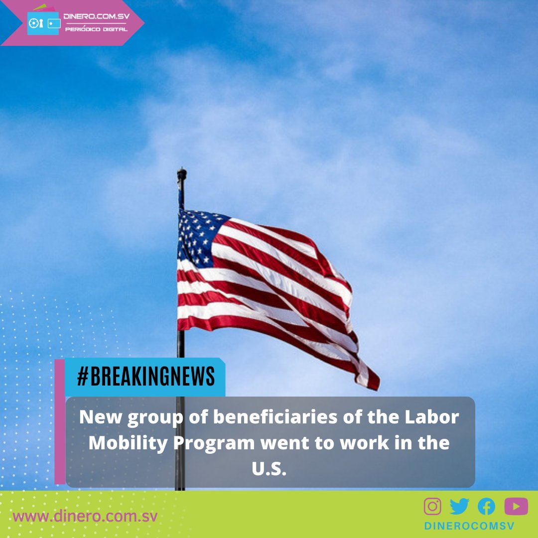 dinerocomsv's tweet photo. #Breakingnews New group of beneficiaries of the Labor Mobility Program went to work in the U.S. @USAIDES

Read it here: https://t.co/hymZXUCdu0

#Newgroup #beneficiaries #LaborMobilityProgram #1JS https://t.co/qeF3pAwzqY