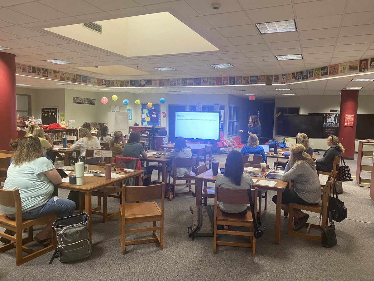 So proud of this amazing team for being at this reading training on their second day of summer vacation.  #scienceofreading #knowbetterdobetter