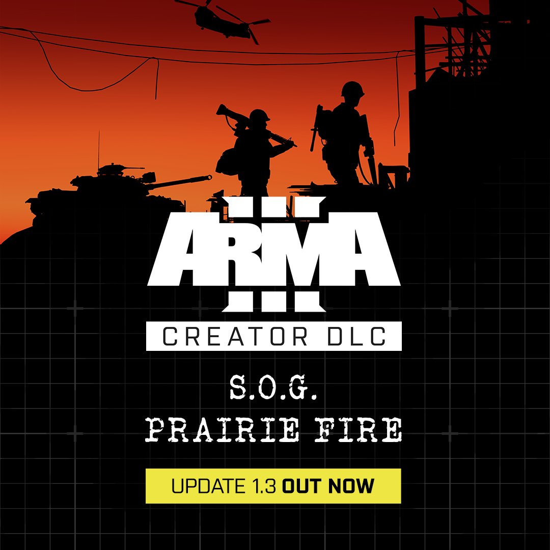 ARMA 3 CREATOR DLC: S.O.G. PRAIRIE FIRE IS COMING SOON, News, Arma 3