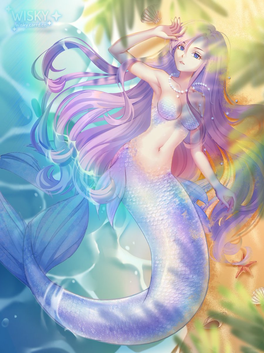 #Mermaid #illustration