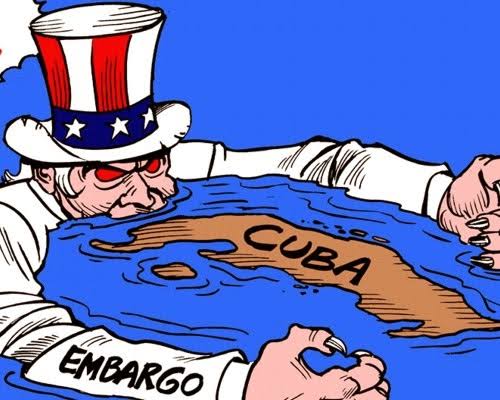 @JornalOGlobo Sabe porque ele ficou em fila por comida em Cuba? 
Porque Cuba é vítima de um bloqueio promovido pela hemofilia genocidas norte-americanos.
Até vacina os EUA barram. 
Isso porque  o povo cubano recusou-se a ser colônia.
O EUA são o tumor maligno do planeta