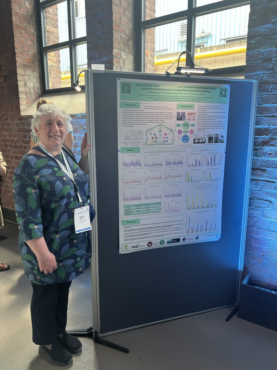 James McGrath (@jamesamcgrath) on Twitter photo Miriam Byrne presenting our poster on behalf of @Ibra_imq89 at the @ISIAQ #HB2023Europe. His work is focussed on evaluating indoor environmental quality in naturally ventilated Irish dwellings. <a href="/PhysicsUofG/">Physics @ University of Galway</a> <a href="/uniofgalway/">Ollscoil na Gaillimhe | University of Galway</a> Miriam Byrne presenting our poster on behalf of @Ibra_imq89 at the @ISIAQ #HB2023Europe. His work is focussed on evaluating indoor environmental quality in naturally ventilated Irish dwellings. <a href="/PhysicsUofG/">Physics @ University of Galway</a> <a href="/uniofgalway/">Ollscoil na Gaillimhe | University of Galway</a>