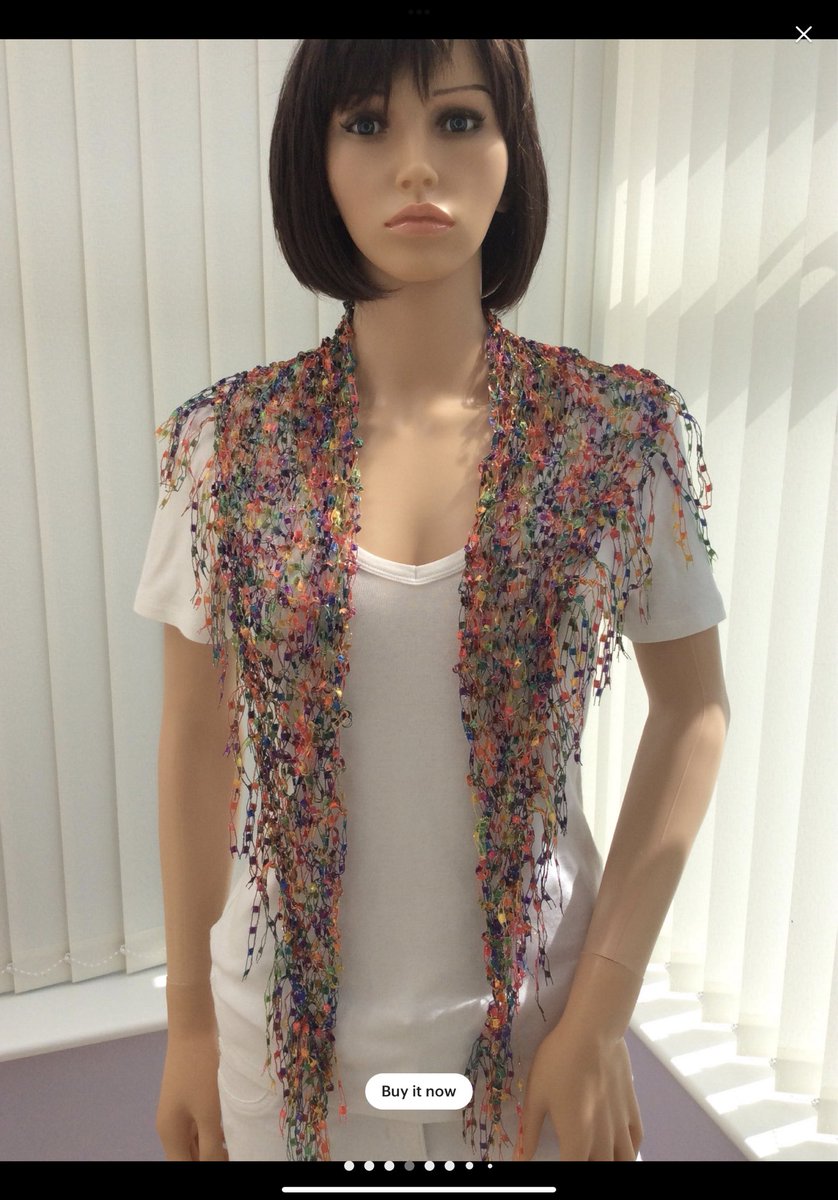 Kelebekstyles1's tweet image. This colourful neck scarf with a shimmer sparkle, is so pretty, you’ll want to take it with you when on holiday, cruise, event, etc, so you can look smart anytime. It will enhance any outfit with its multicolour theme  etsy.com/uk/listing/504… #multicolour #sparklescarf #smartwear