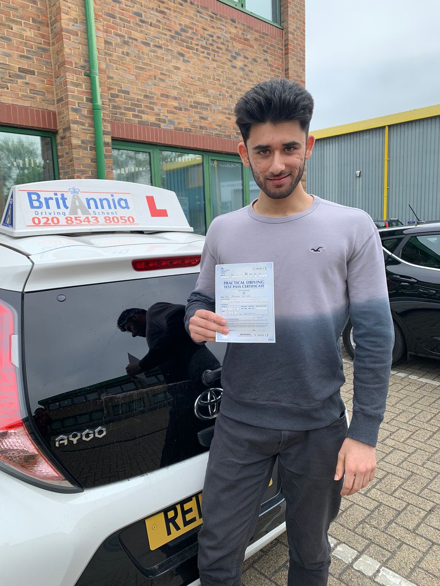 Britannia1992's tweet image. Congratulations to Ahmad who passed at Chertsey test centre, after taking lessons with our automatic instructor Tony #drivinglessons #practicaldrivingtest