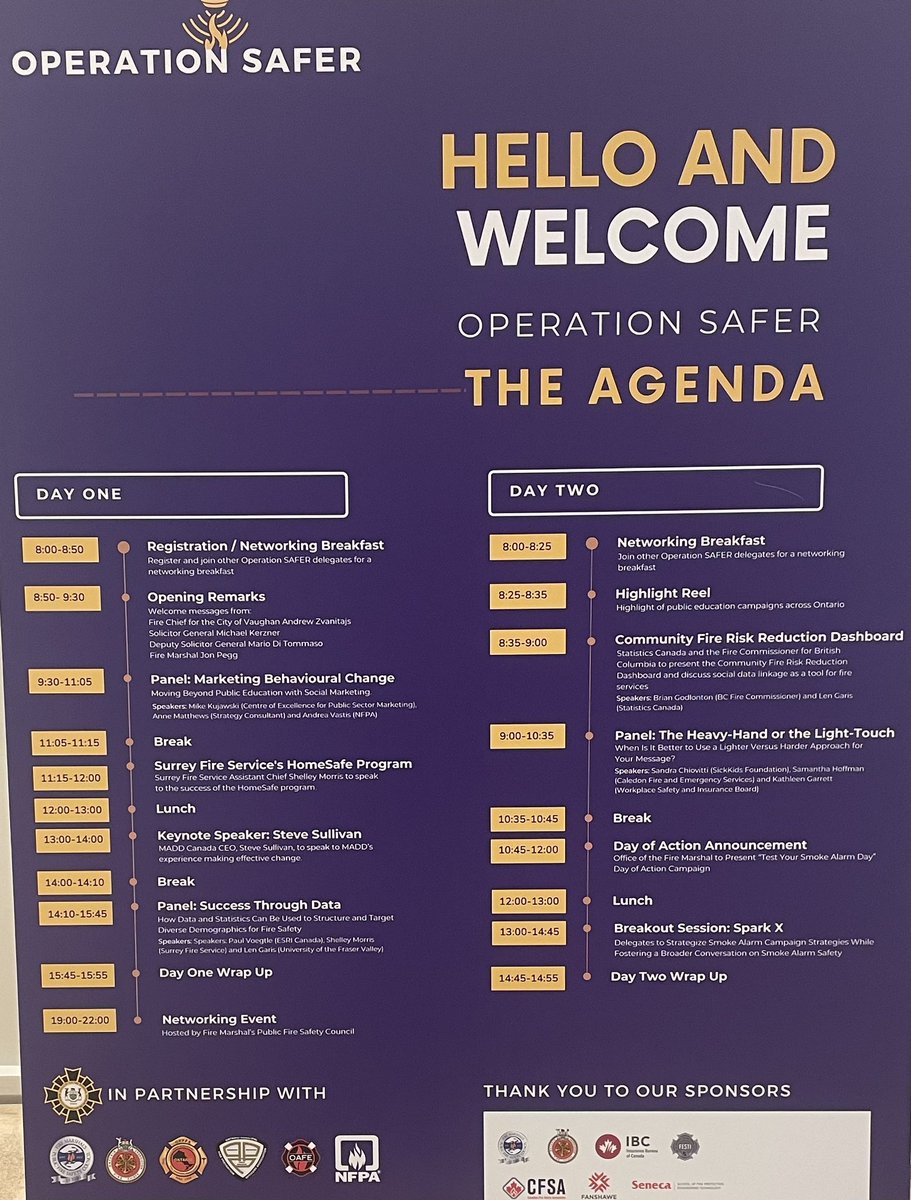 In attendance at #OperationSafer to learn as #CommunityLeaders how we can change the attitude towards having working smoke alarms in every home. The agenda is robust, our speakers are knowledgeable, our goal is common, lets find solutions.