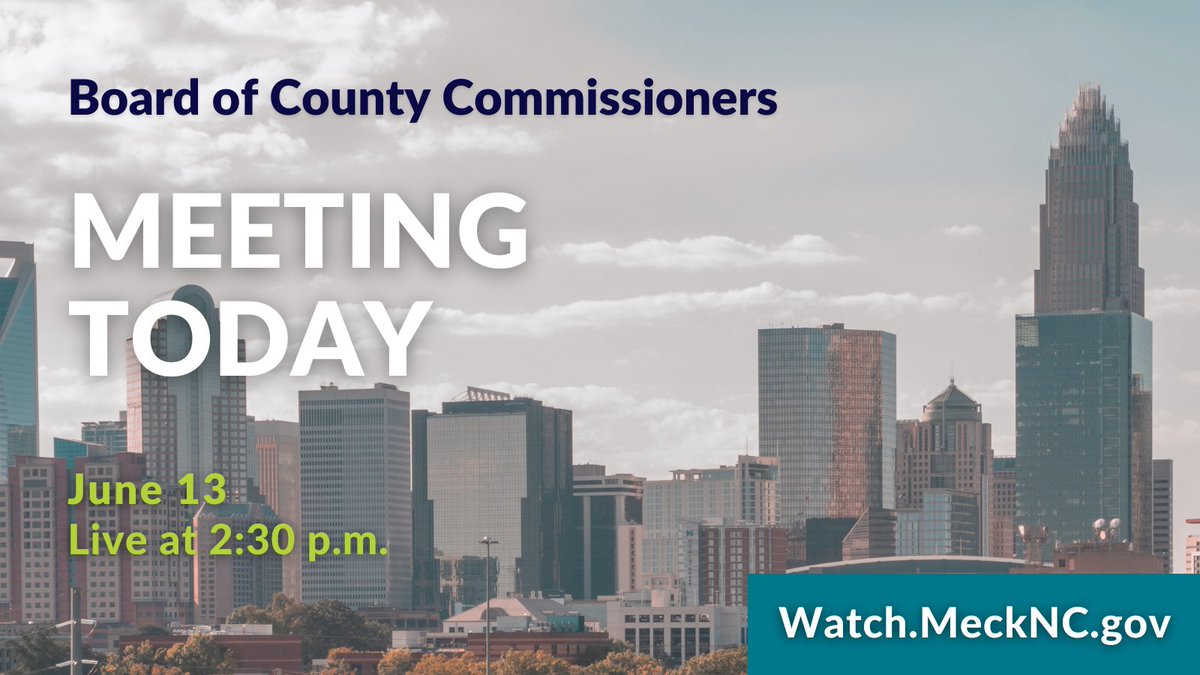 Mecklenburg County tweet media