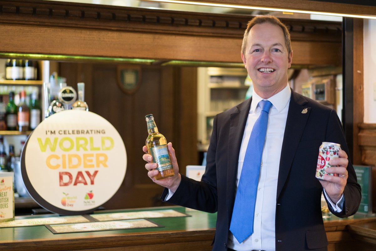 Richard Foord MP (@richardfoordld) on Twitter photo Here in the West Country we have some of the best cider makers in the world - including <a href="/NorcottsCider/">Norcotts Cider</a>, <a href="/astonmanorcider/">Aston Manor Cider</a>, @LBWdrinksltd and others.
It was great to see a range of UK cider on display in Parliament last week to mark World Cider Day and showcase our great export. Here in the West Country we have some of the best cider makers in the world - including <a href="/NorcottsCider/">Norcotts Cider</a>, <a href="/astonmanorcider/">Aston Manor Cider</a>, @LBWdrinksltd and others.
It was great to see a range of UK cider on display in Parliament last week to mark World Cider Day and showcase our great export.