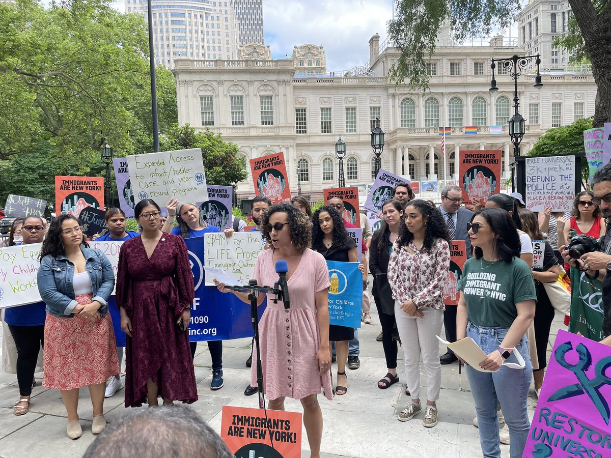 AnnieEMinguez's tweet photo. @CCCNewYork Rebecca Charles “just because the school year ends, it doesn’t mean parents stop working.” #FundECE https://t.co/GsSCdMYXIl