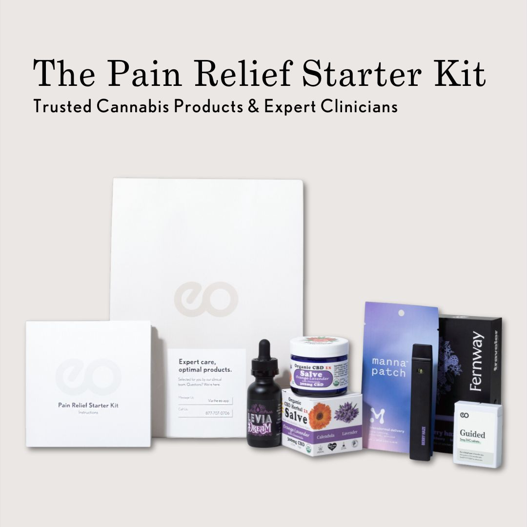 Using the experiences of thousands of cannabis patients, our expert team assembled the Pain Starter Kit. Products have been selected for consistency and can help address a variety of relief options. Learn more about our selection process: bit.ly/3WEzKgq