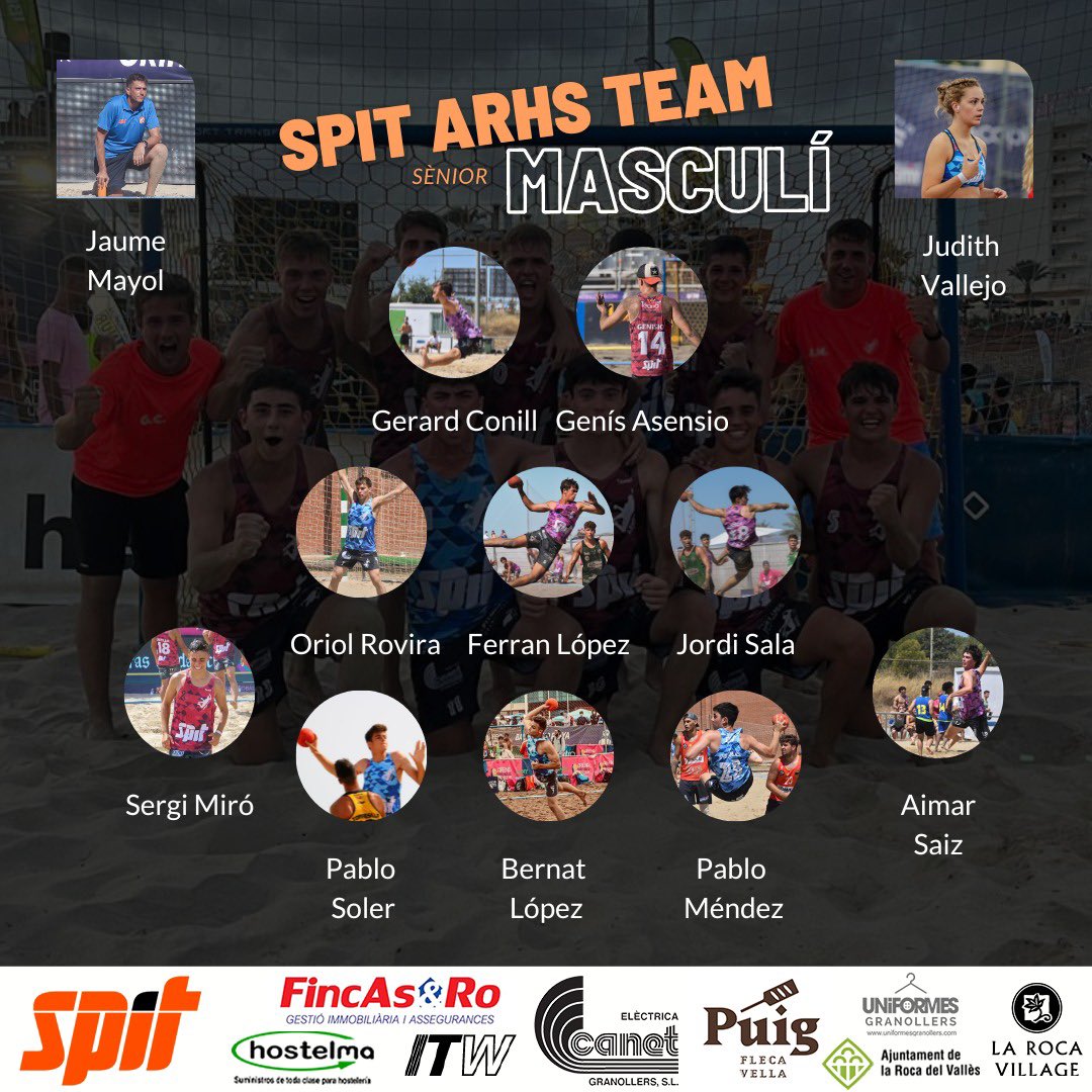 🚨Aquests seran els equips séniors SPIT ARHS TEAM d'aquesta temporada. 

Desitgem que hi hagi molts èxits i encerts!🍀 

💙🧡