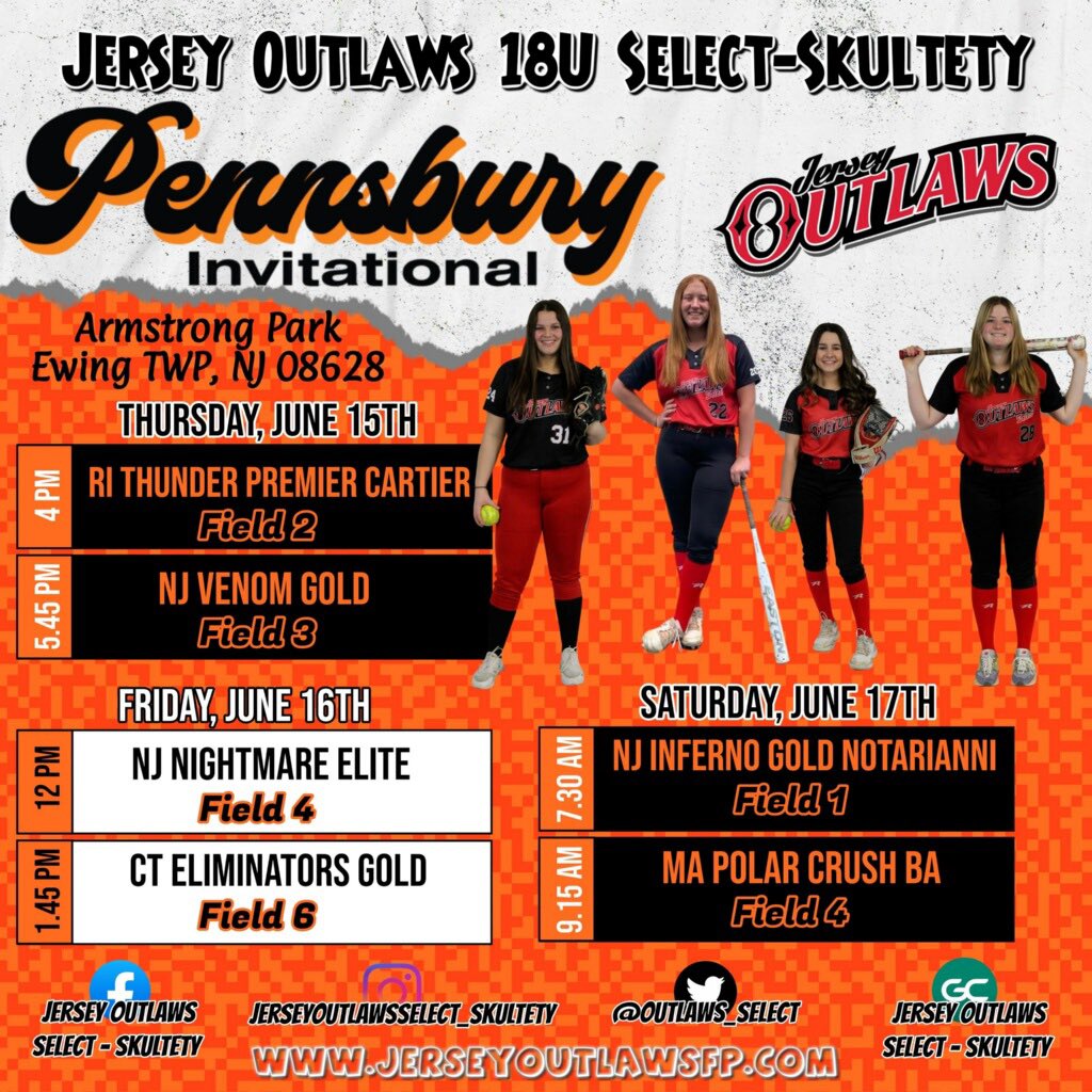 🥎 Pennsbury Schedule 🥎
<a href="/PennStateSB/">Penn State Softball</a> <a href="/SUHornetsSB/">Shenandoah University Softball</a> <a href="/JOutlawsGold_DB/">Jersey Outlaws Gold-DB</a> <a href="/GWUSoftball/">Gardner-Webb Softball</a> <a href="/GoShockersSB/">Wichita State Softball</a> <a href="/ShipSoftball/">SHIP Softball</a>