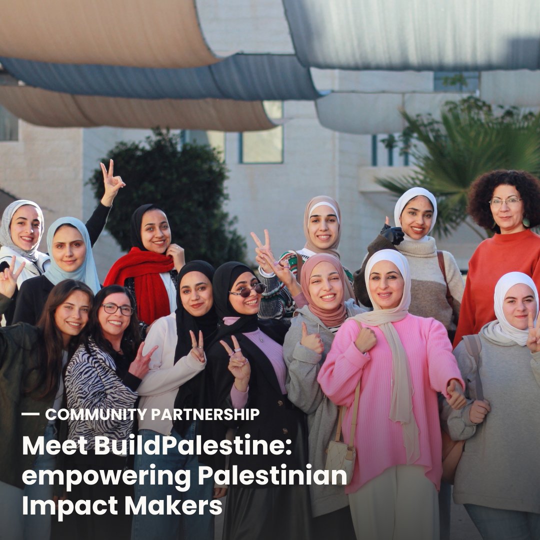 📣 Meet @BuildPalestine, a global community dedicated to promoting social innovation in Palestine and one of our #impactful community partners 🙌 Ready to enrich and expand your community? Head over to bit.ly/3W0mfY4 for more information.