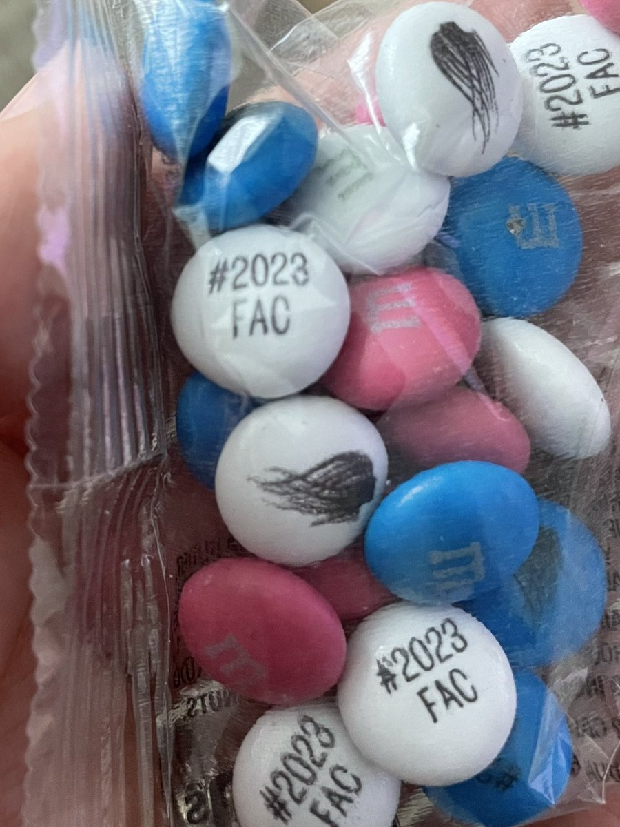 Starting off the pre-conference of the 
@Femaleathconf #2023fac right!

Pearls from <a href="/DrKateAckerman/">Kathryn Ackerman</a> <a href="/emilykrausmd/">Emily Kraus, MD</a> <a href="/LMorettiRD/">Laura Moretti Reece, MS, RD, CSSD</a> <a href="/TStellingwerff/">Trent Stellingwerff, PhD / CSEP-CEP / FACSM / ChPC</a> <a href="/Rx2move/">Stacey Schley, MD</a> 

And FANCY custom <a href="/mmschocolate/">M&M’S</a>!!!!