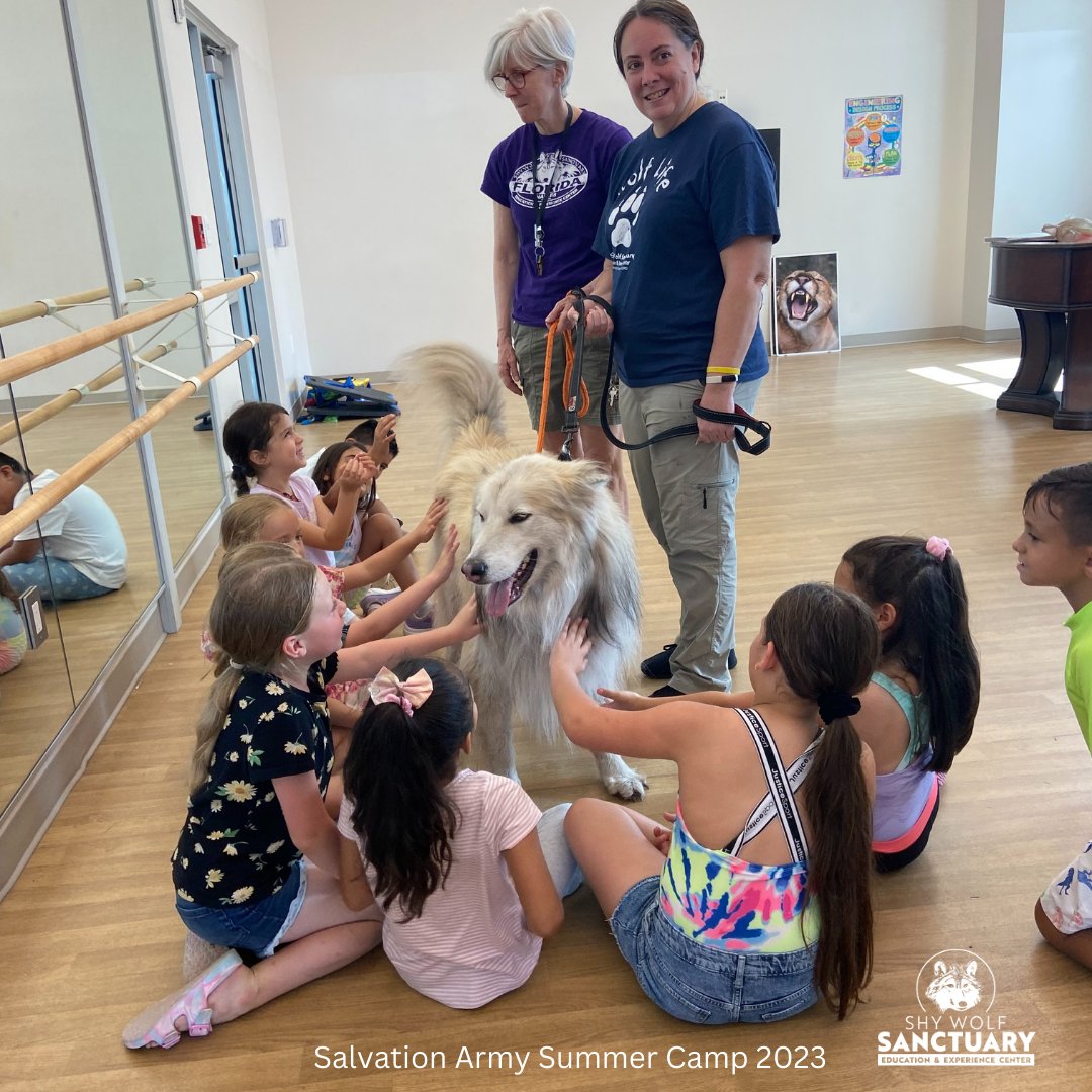 Last week, volunteers Patty Reardon and Melissa Kennedy took Victor to meet with 150 children at the Salvation Army Summer Camp. Would you like us to visit your camp? Submit a request here: 1l.ink/H7LVH5F

#SummerCamp #Education #Naples #FortMyers #BonitaSprings